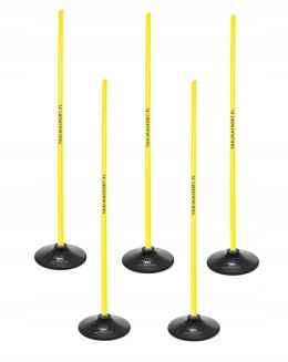 Tor przeszkód slalomowy 100cm laski + podstawa 1,5kg