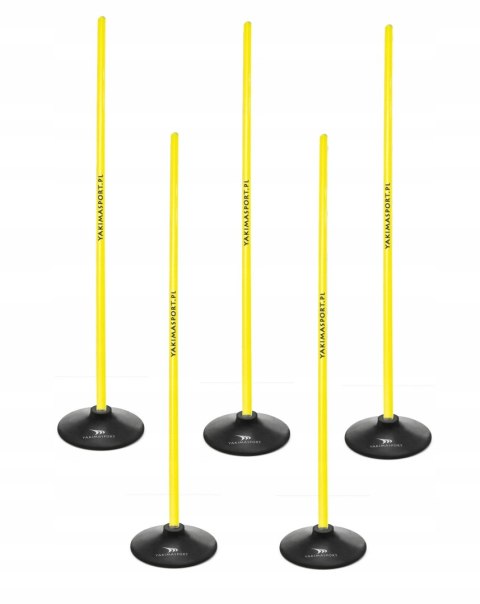 Tor przeszkód slalomowy 100cm laski + podstawa 1,5kg