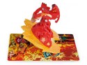 Bakugan-puszka kolekcjonerska z figurkami i kartami ZA5994
