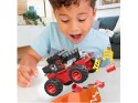 Hot Wheels Monster truck kaskaderskie klocki 151ele auto + rampa ZA5996