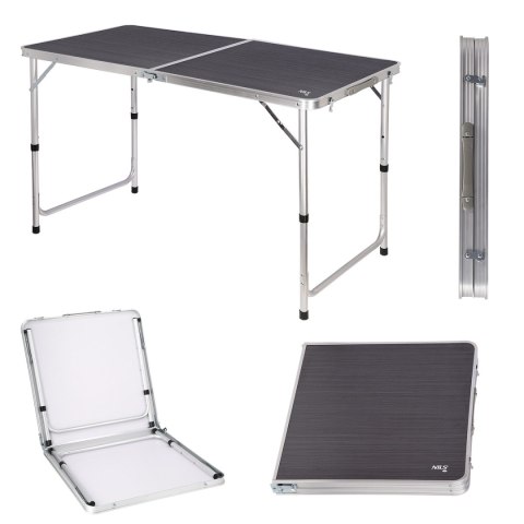 NILS CAMP NC1605 CIEMNOSZARY STÓŁ KEMPINGOWY NILS CAMP