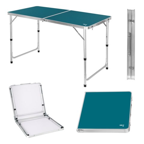 NILS CAMP NC1605 NIEBIESKI STÓŁ KEMPINGOWY NILS CAMP