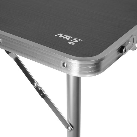 NILS CAMP NC1633 STÓŁ I KRZESŁA ZESTAW CIEMNOSZARY NILS CAMP