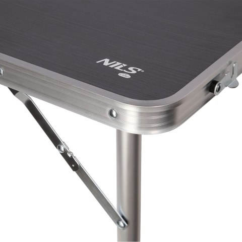 NILS CAMP NC1633 STÓŁ I KRZESŁA ZESTAW CIEMNOSZARY NILS CAMP