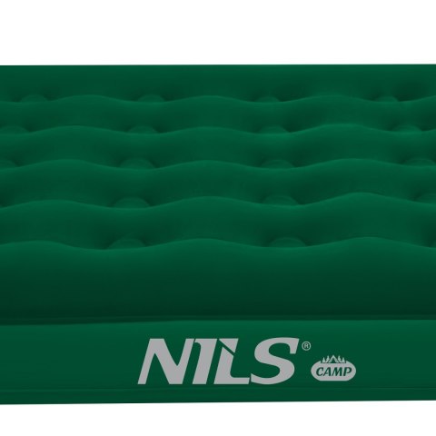 NILS CAMP NC2802 MATERAC TURYSTYCZNY DMUCHANY 191X137X22 CM ZIELONY NILS CAMP