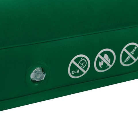 NILS CAMP NC2802 MATERAC TURYSTYCZNY DMUCHANY 191X137X22 CM ZIELONY NILS CAMP