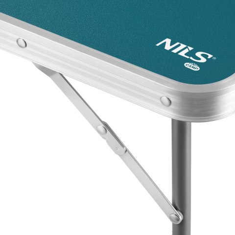 NILS CAMP NC3401 STÓŁ KEMPINGOWY 80x60x70 CM NIEBIESKI NILS CAMP