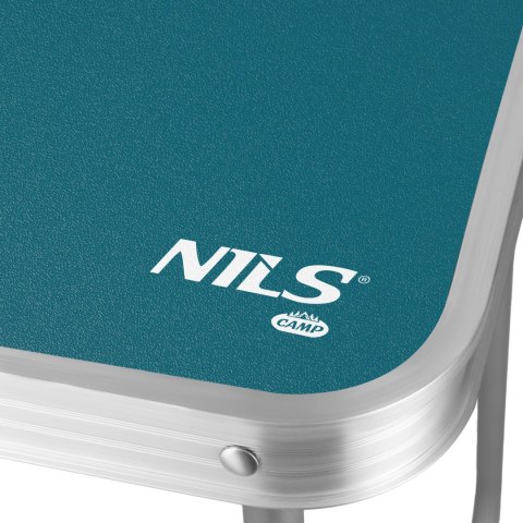NILS CAMP NC3401 STÓŁ KEMPINGOWY 80x60x70 CM NIEBIESKI NILS CAMP
