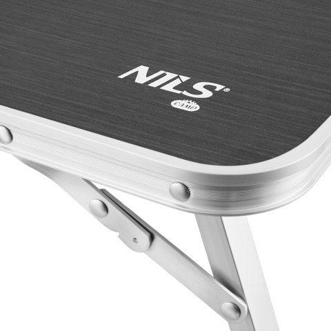NILS CAMP NC3403 STÓŁ TURYSTYCZNY SKŁADANY NISKI 50x30x20 CM SZARY NILS CAMP