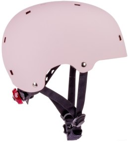 Kask rowerowy dla dzieci perfect fit HEART BIKE - Love 2 RIDE, rozm. S, 50-54 cm z lampką LED i klipsem magnetycznym Różowy