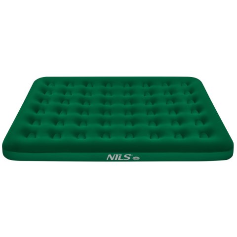 NILS CAMP NC2803 MATERAC TURYSTYCZNY DMUCHANY 203X152X22 CM ZIELONY NILS CAMP