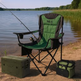 NILS CAMP NC3501 KRZESŁO KEMPINGOWE SKŁADANE KHAKI NILS CAMP