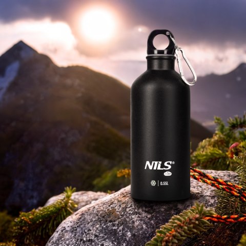 NILS CAMP NC3801 BUTELKA TURYSTYCZNA 550ML CZARNA NILS CAMP