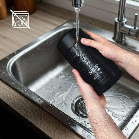 NILS CAMP NC3802 TERMOS OBIADOWY 1000ML CZARNY NILS CAMP