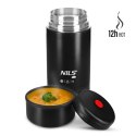 NILS CAMP NC3802 TERMOS OBIADOWY 1000ML CZARNY NILS CAMP