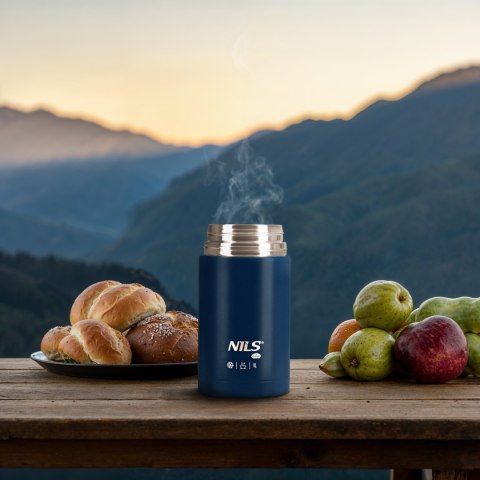 NILS CAMP NC3802 TERMOS OBIADOWY 1000ML NIEBIESKI NILS CAMP
