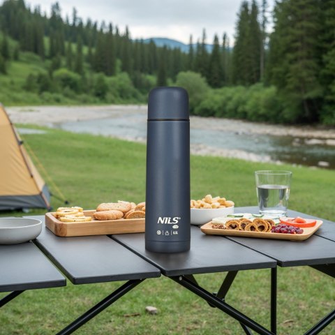 NILS CAMP NC3803 TERMOS TURYSTYCZNY 500 ML NIEBIESKI NILS CAMP