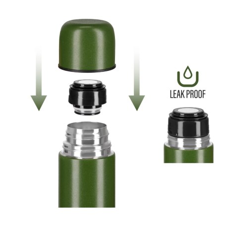 NILS CAMP NC3804 TERMOS TURYSTYCZNY 1000 ML ZIELONY NILS CAMP