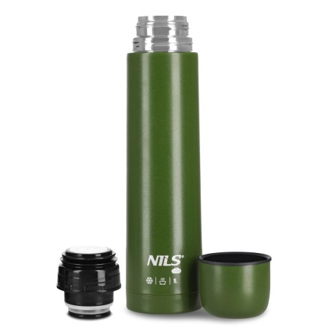 NILS CAMP NC3804 TERMOS TURYSTYCZNY 1000 ML ZIELONY NILS CAMP