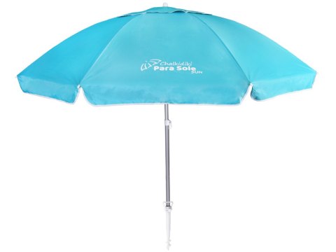 Parasol Plażowy Ogrodowy Chalkidiki Para SoleSun UPF50 240cm ŁAMANY SP0810