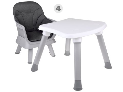 Wielofunkcyjny fotelik Krzesełko do karmienia Zestaw 6w1 dla dzieci ZA5664