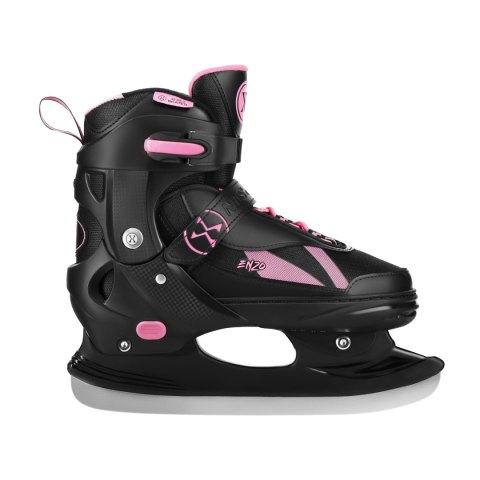 NILS EXTREME NH382 ŁYŻWOROLKI 2W1 ENZO RÓŻOWE ROZM. XS(28-31) Z WYM. PŁOZĄ HOKEJOWĄ NILS EXTREME