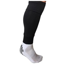 Getry/ skarpety piłkarskie czarne bez stóp