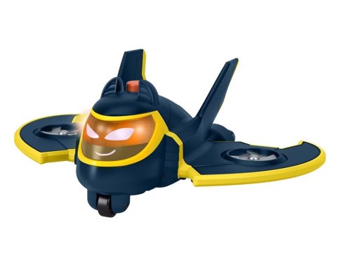 Zestaw autek DC BATWHEELS Pojazdy ze światłami Batwing Redbird ZA6046