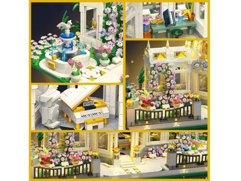 Klocki Neoklasyczny OGRÓD BOTANICZNY z efektami świetlnymi 2397ele ZA5761