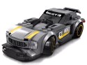 Klocki techniczne Sportowe auto SREBRNE 174-elementy + naklejki ZA4287