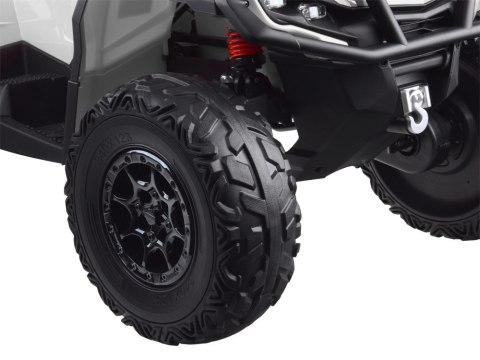 Quad na akumulator dla dzieci 2 osob CAN-AM OUTLANDER 4x4 Panel LED PA0326 szary