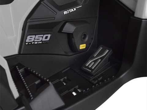 Quad na akumulator dla dzieci 2 osob CAN-AM OUTLANDER 4x4 Panel LED PA0326 szary