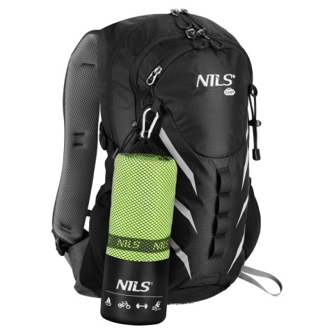 NILS NCR12 ZIELONY RĘCZNIK Z MIKROFIBRY 180x100 cm NILS