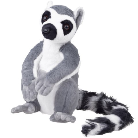 Maskotka duży pluszowy Lemur z Madagaskaru siedzący 27cm 14159