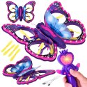 Bajecznie kolorowy Motyl Dron sterowany za pomocą Magicznej Różdżki RC0727