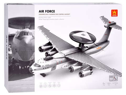 Klocki techniczne Samolot wczesnego ostrzegania i kontroli 217ele ZA5746