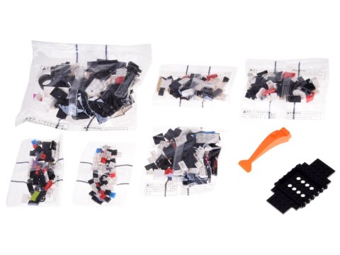 Klocki techniczne Supersportowe auto BIAŁY VIPER spojler 419-ele ZA5784