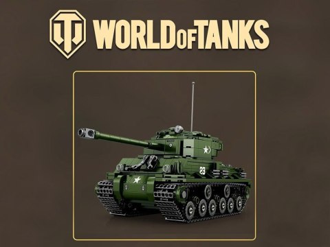 Reobrix Licencjonowane Klocki Czołg Sherman M4A3E8 836 ele ZA5806