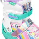 NILS EXTREME NQ0187 LED WROTKI RAINBOW ROZM. M(35-38) NILS EXTREME