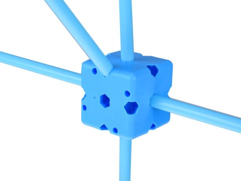 Duży Zestaw SŁOMKI KONSTRUKCYJNE kreatywne klocki do budowania 89el ZA5907