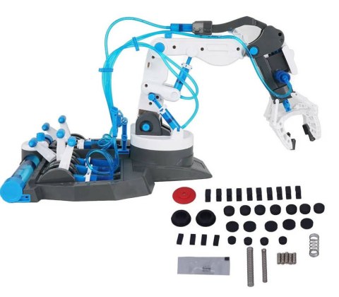 Zestaw edukacyjny - Zrób to sam ROBOT 3w1 Hydrauliczne ramię 220 ele ZA4199