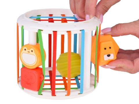 Interaktywna edukacyjna SOWA 2w1 - sorter, dźwięki i melodie ZA5736