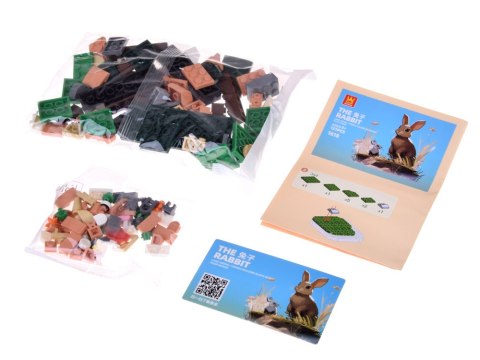 Klocki techniczne Seria: Dzikie zwierzęta lądowe - ponad 100-ele ZA5852