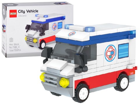 Klocki konstrukcyjne CITY VEHICLE - modele z serii: pojazdy miejskie ZA5854