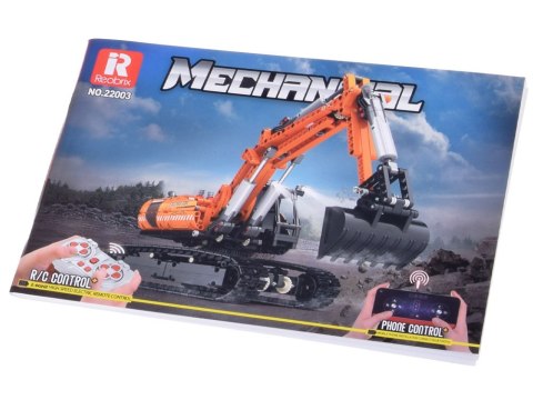 Klocki konstrukcyjne Zdalnie sterowana KOPARKA 1106-ele ZA5797