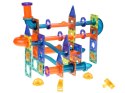 ŚWIECĄCE Klocki magnetyczne 3D - Zbuduj tor kulkowy KULODROM 116-ele ZA5894
