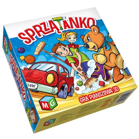 Multigra Sprzątanko gra planszowa 3D GR0294