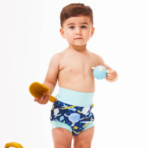 Pieluszka 2w1! Neoprenowa pieluszka do pływania Happy Nappy DUO 
