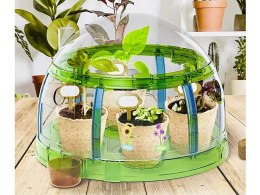 Zestaw Małego Ogrodnika BIO Szklarnia Nasiona Doniczki Uprawa Roślin ZA5776