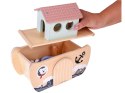 Drewniana Arka Noego + figurki zwierząt Edukacyjna zabawka Sorter ZA5931
